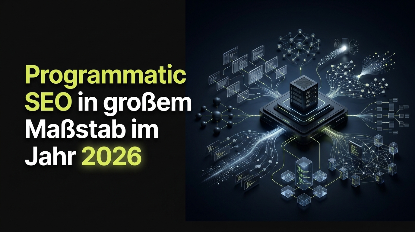 Programmatic SEO in großem Maßstab im Jahr 2026