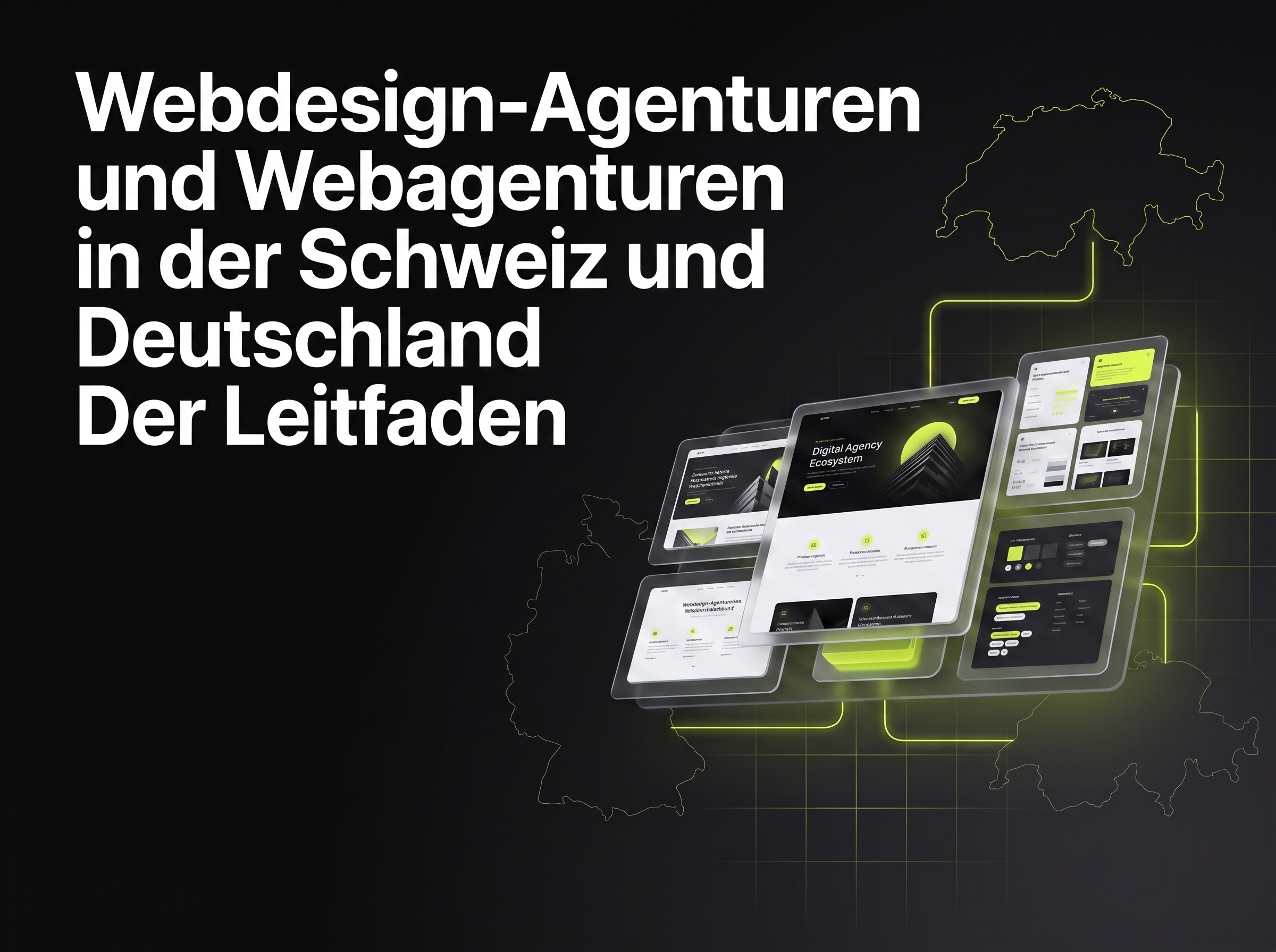 Webdesign-Agenturen und Webagenturen in der Schweiz und Deutschland: Der Leitfaden