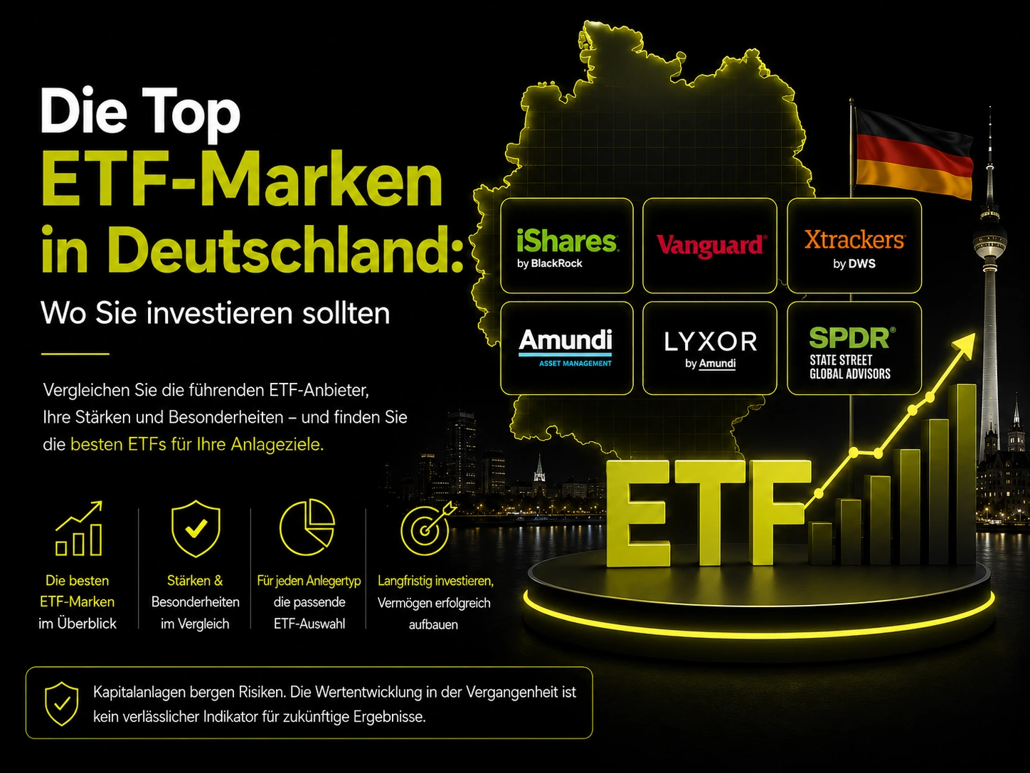 Die Top ETF-Marken in Deutschland