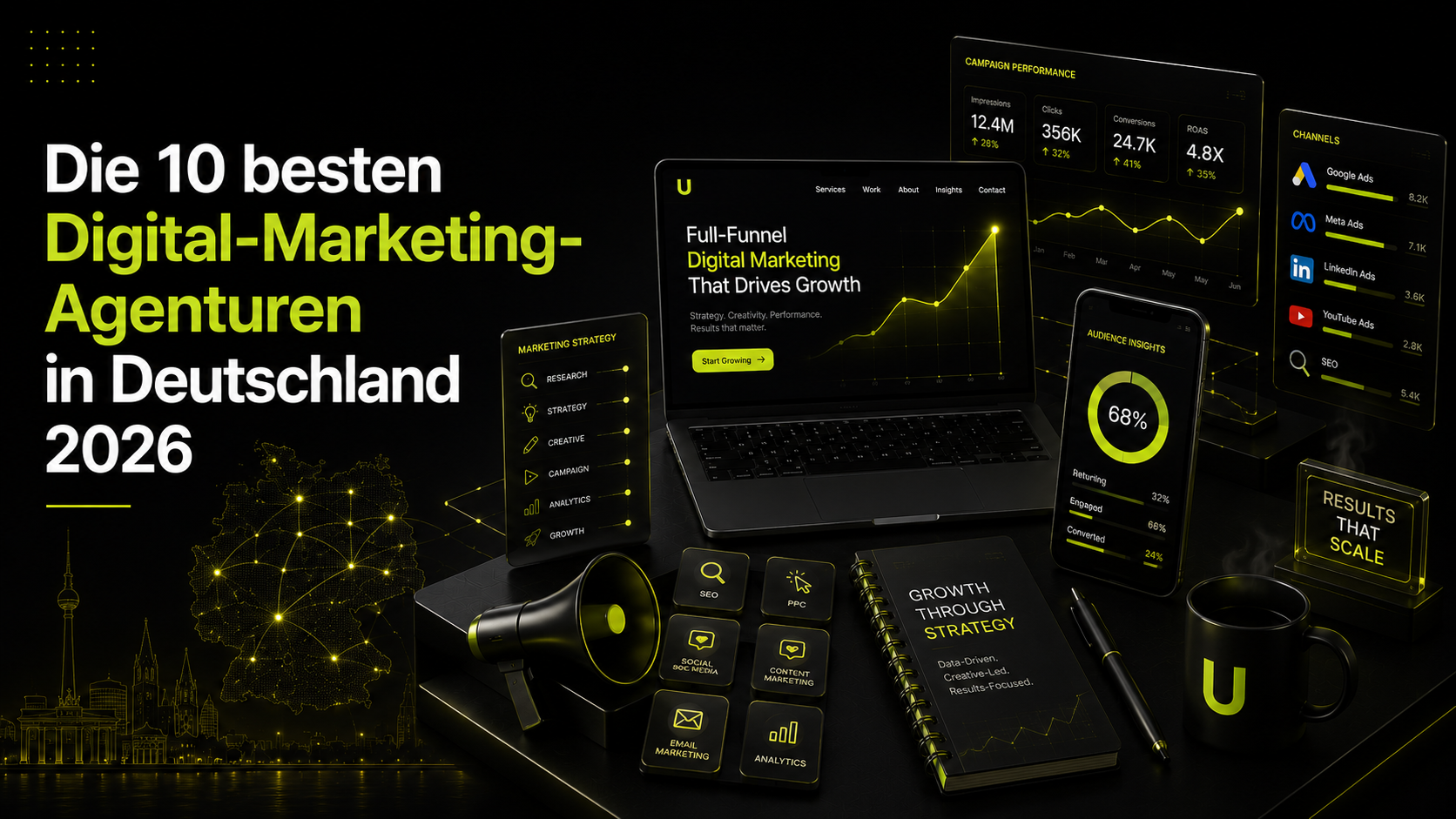 Die 10 besten Digital-Marketing-Agenturen in Deutschland 2026