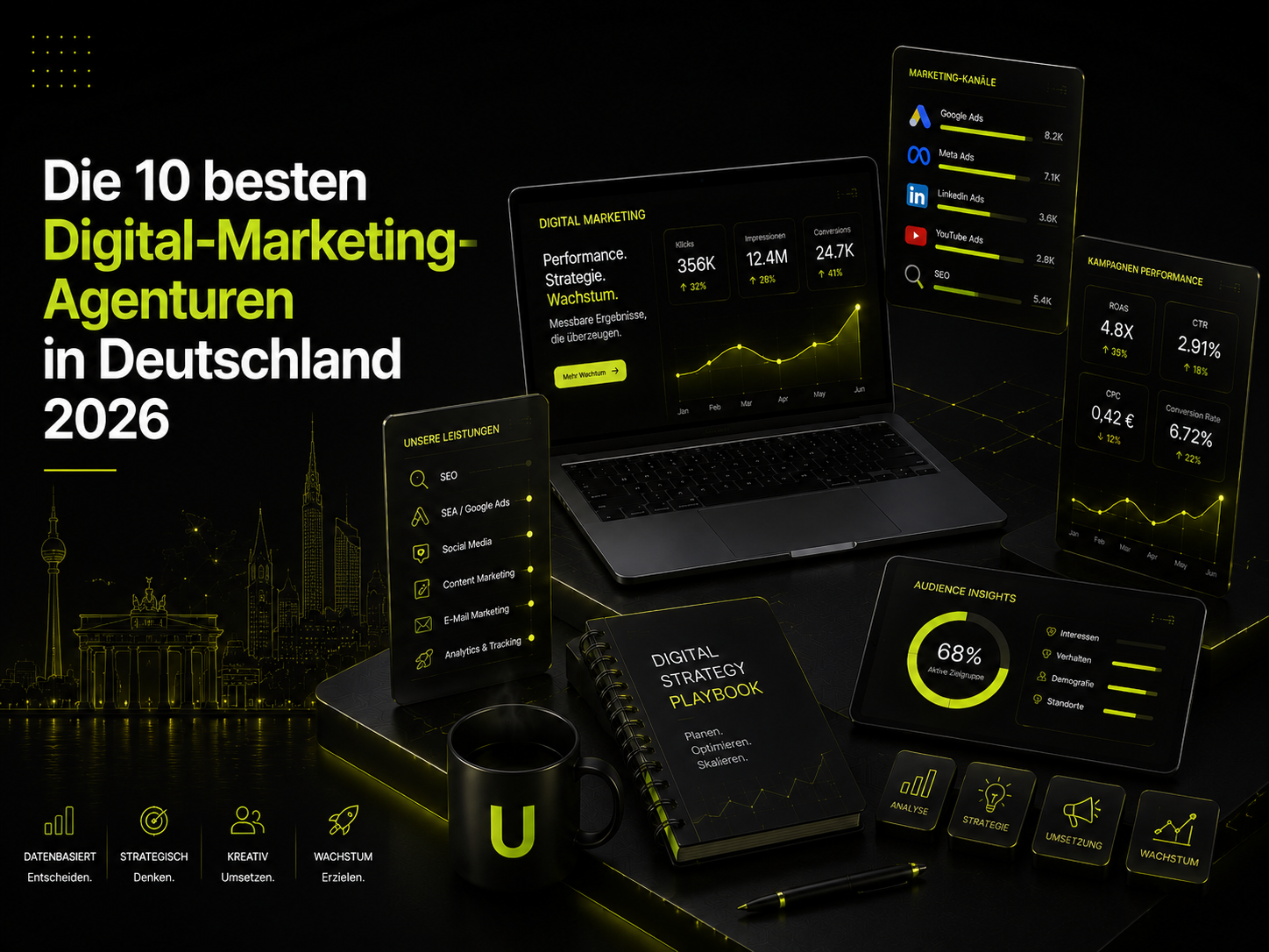 Die 10 besten Digital-Marketing-Agenturen in Deutschland 2026