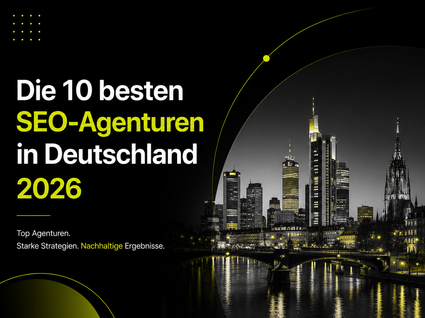 Die 10 besten SEO-Agenturen in Deutschland 2026