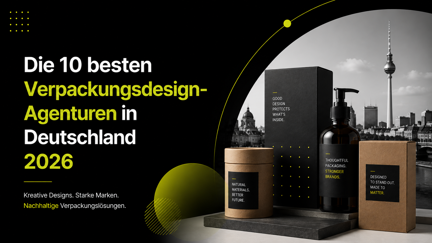 Die 10 besten Verpackungsdesign-Agenturen in Deutschland 2026
