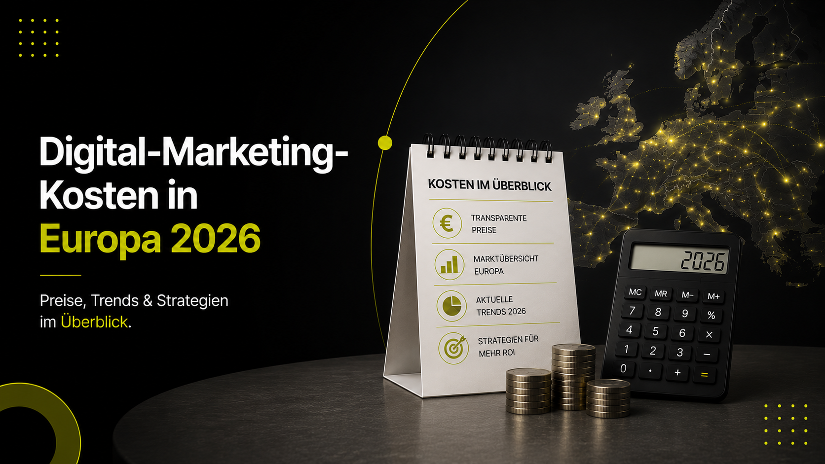 Digital-Marketing-Kosten in Europa 2026 (Preis-Guide in EUR)
