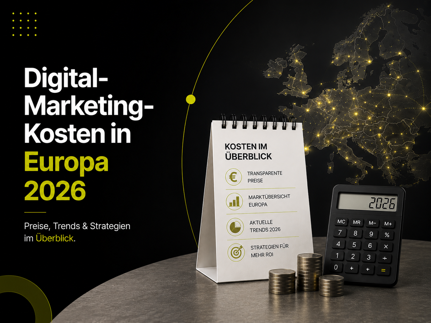 Digital-Marketing-Kosten in Europa 2026 (Preis-Guide in EUR)