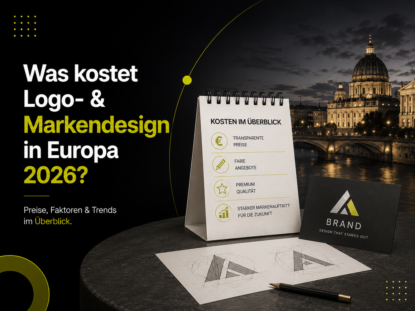 Was kostet Logo- & Markendesign in Europa 2026?