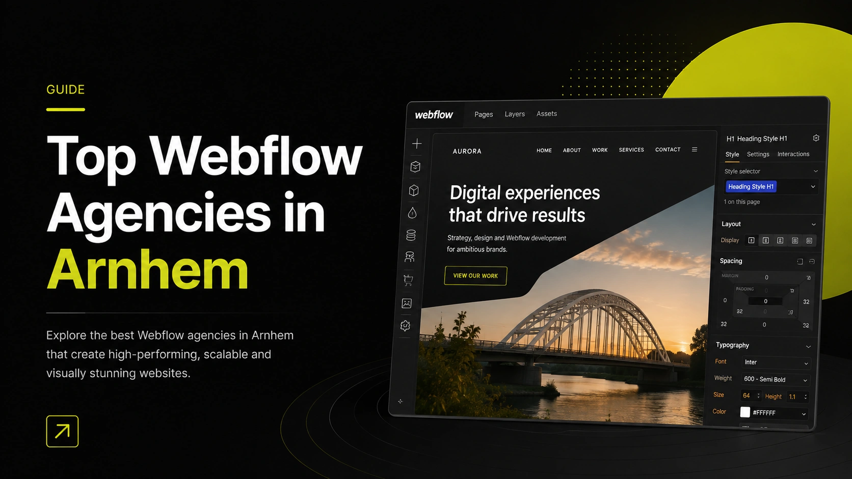Top Webflow Agencies in Arnhem