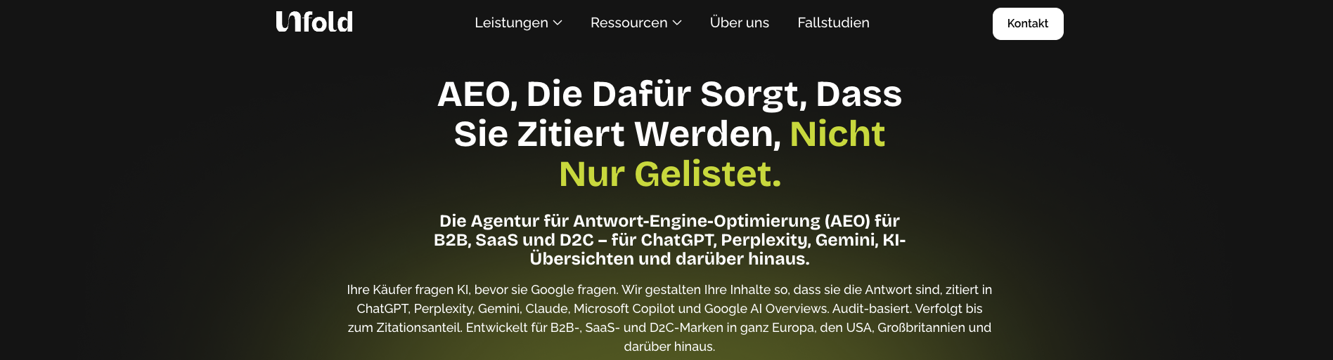 UnFoldMart AEO Agentur