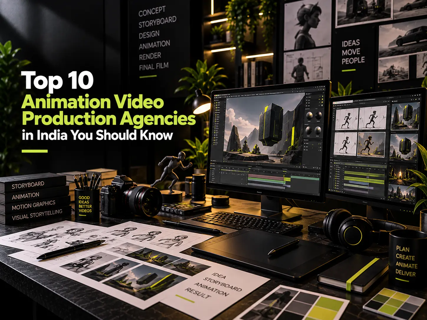 Top 10 Animation Video Production Agencies in India