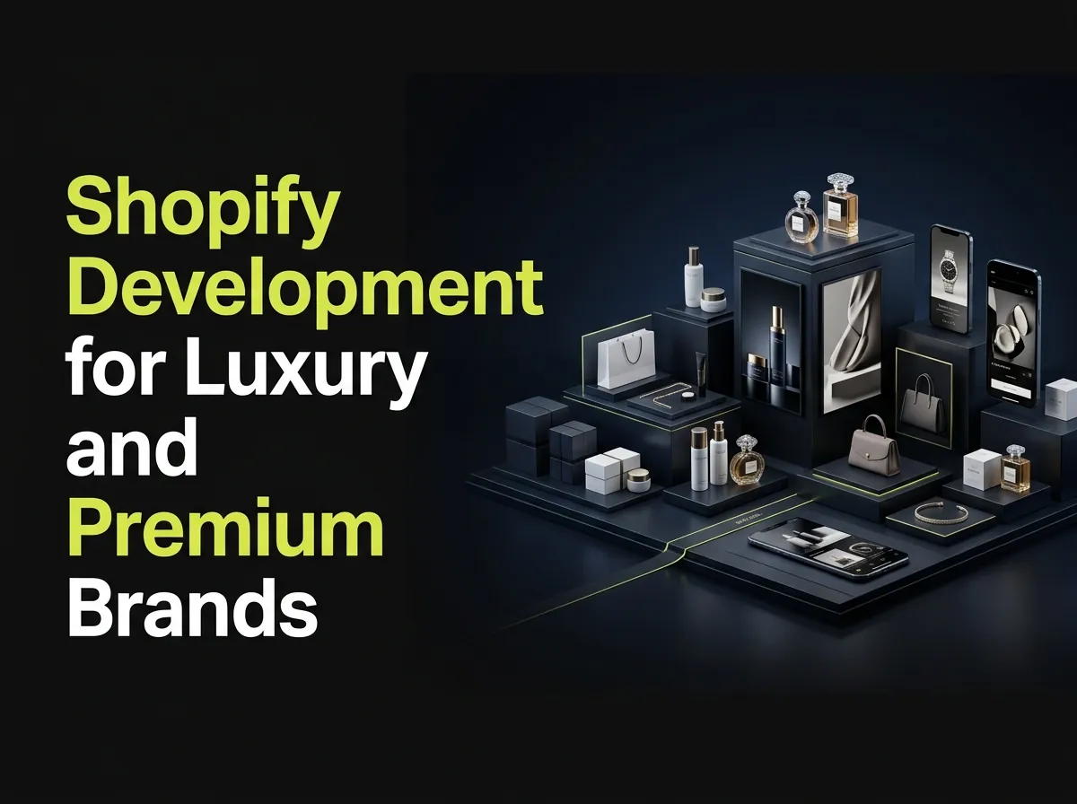How does Shopify development support luxury and premium brands?