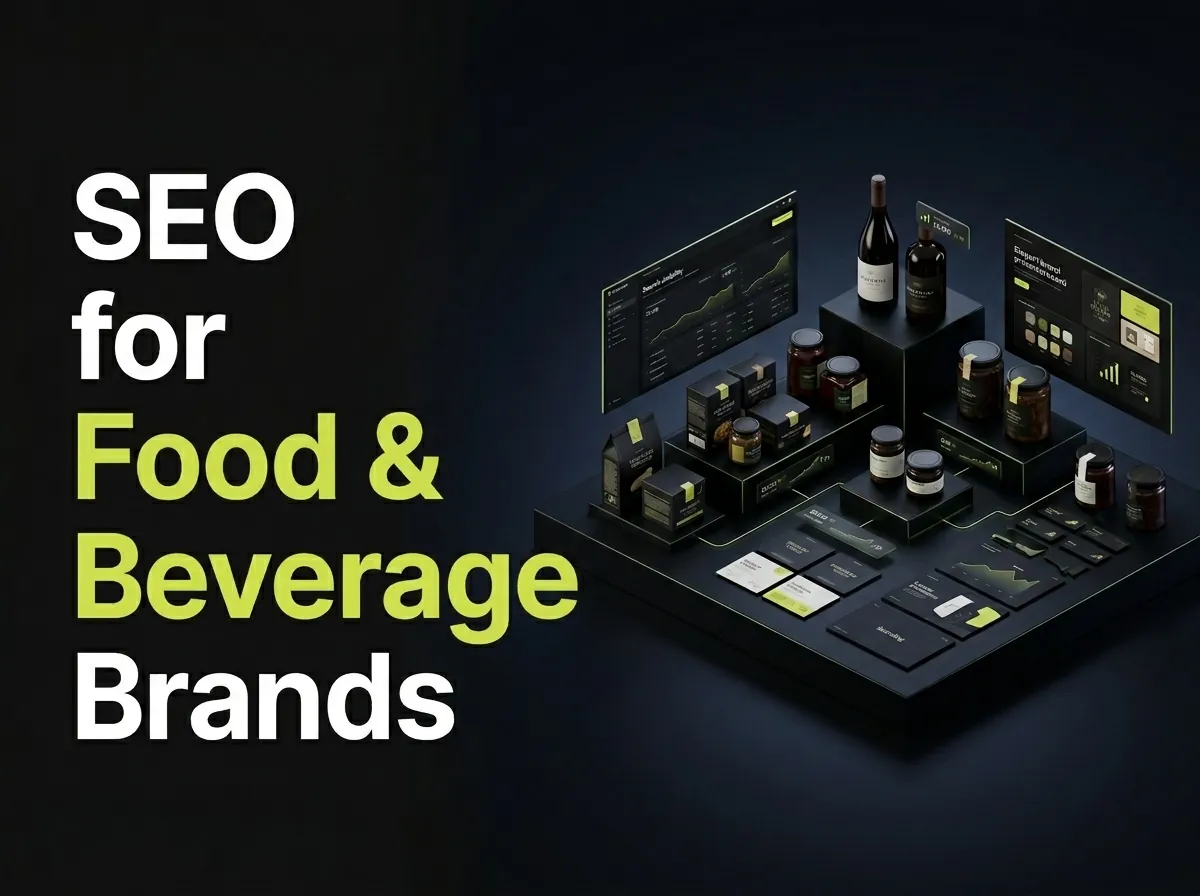 How does SEO help food and beverage brands?
