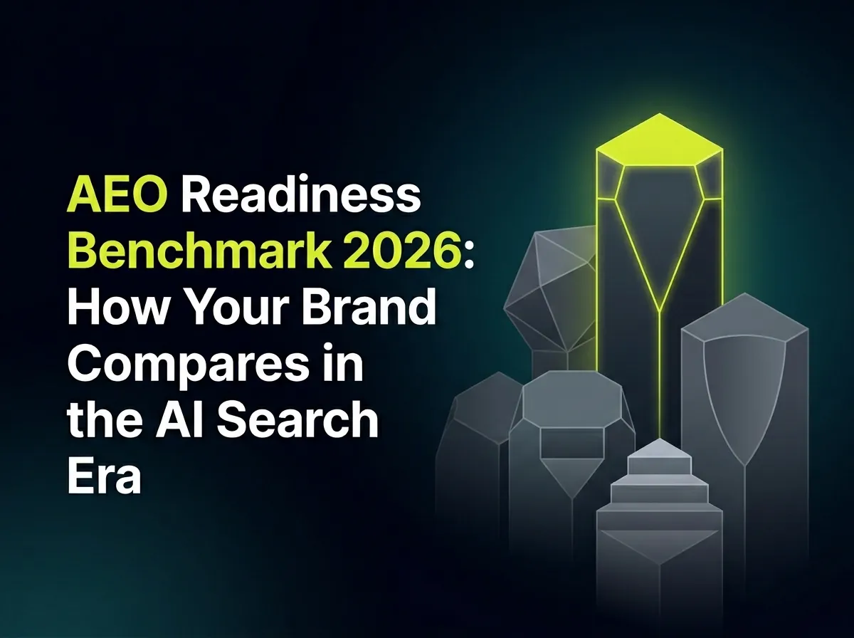 What is an AEO readiness benchmark in 2026?