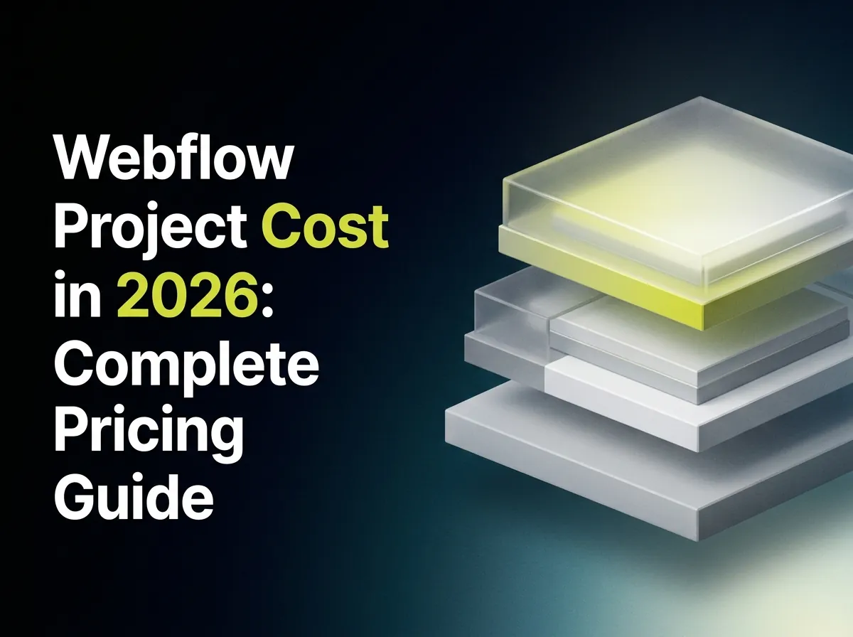 What does a Webflow project cost in 2026?