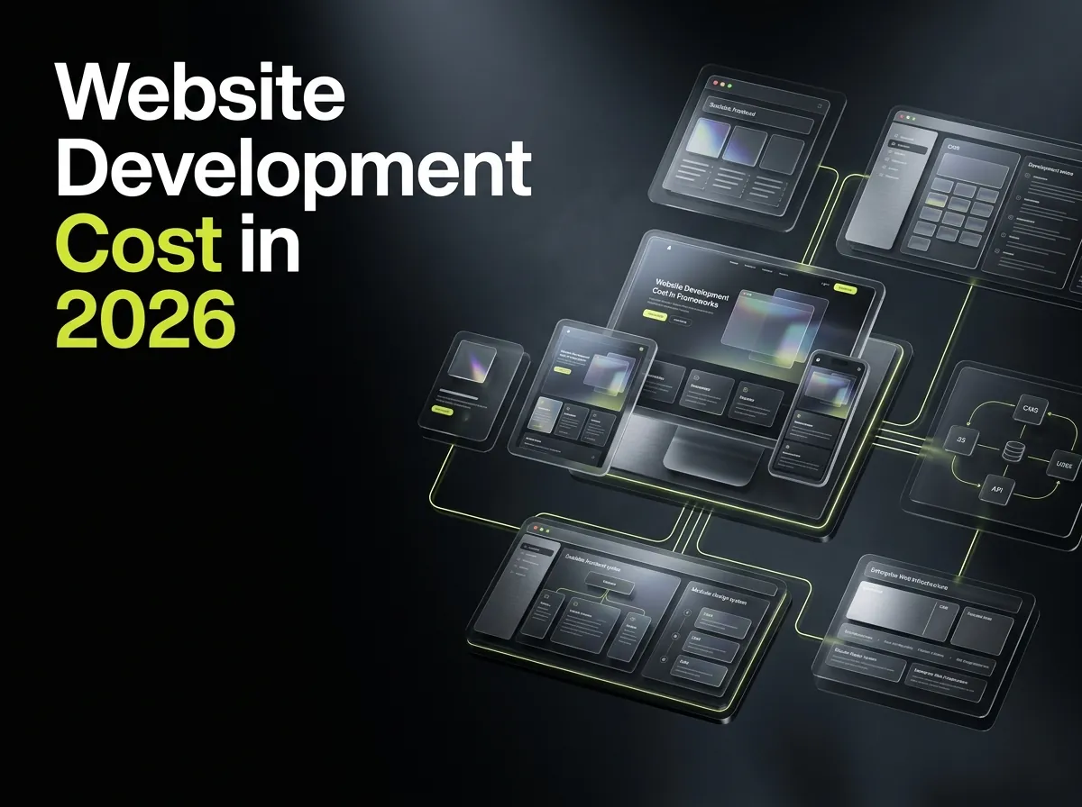 What does website development cost in Europe in 2026?
