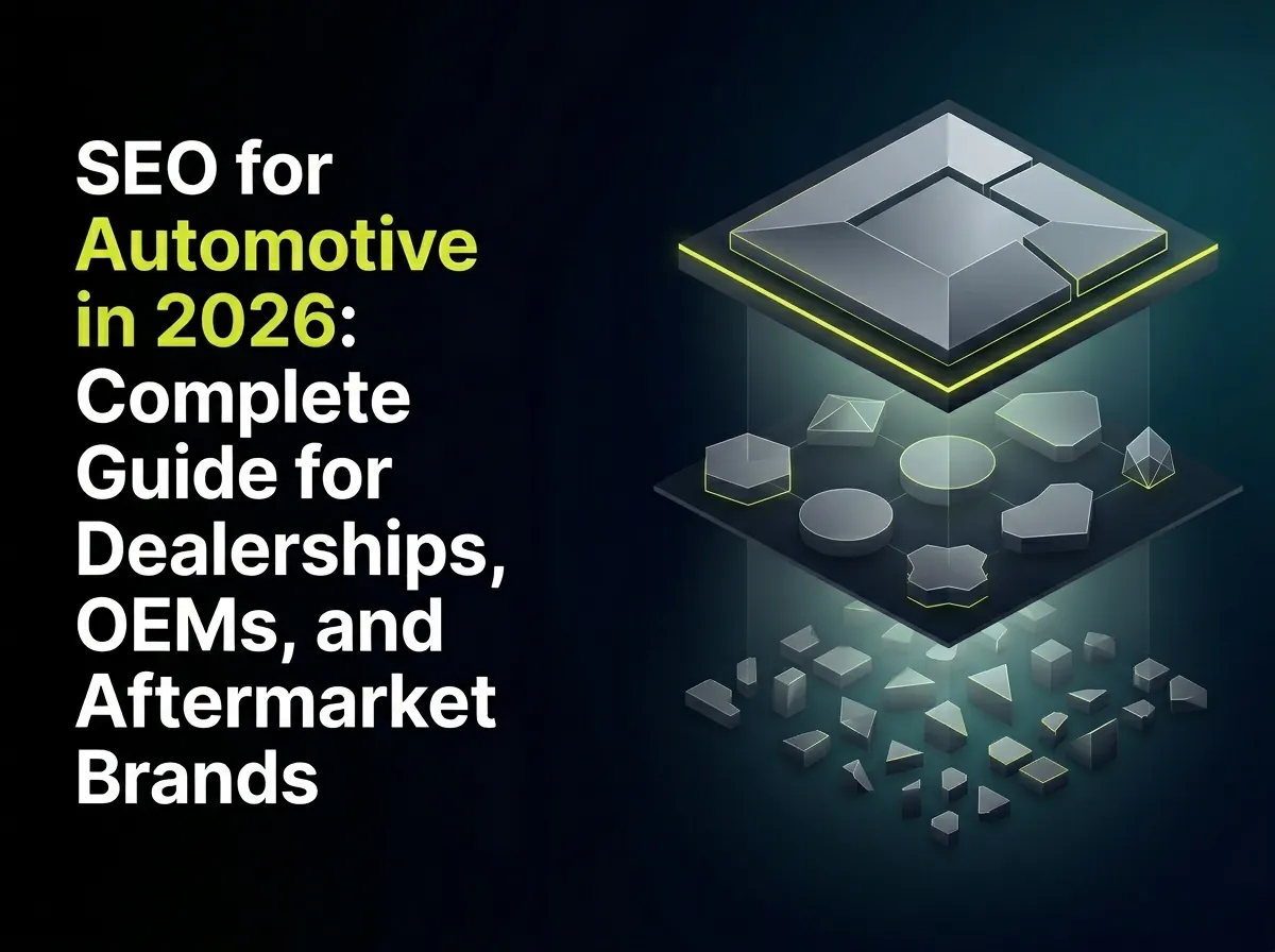 How does SEO help automotive brands in 2026?