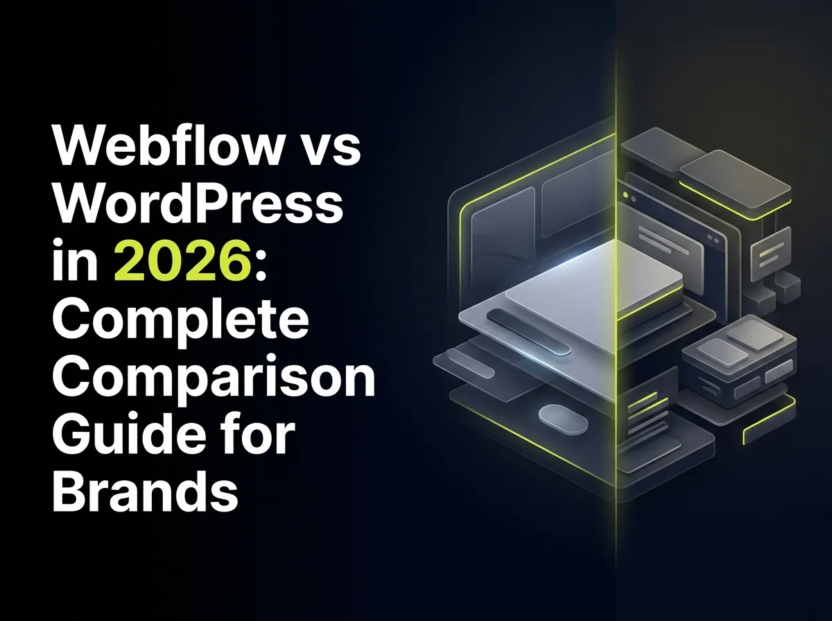 Which is better for websites in 2026: Webflow or WordPress?