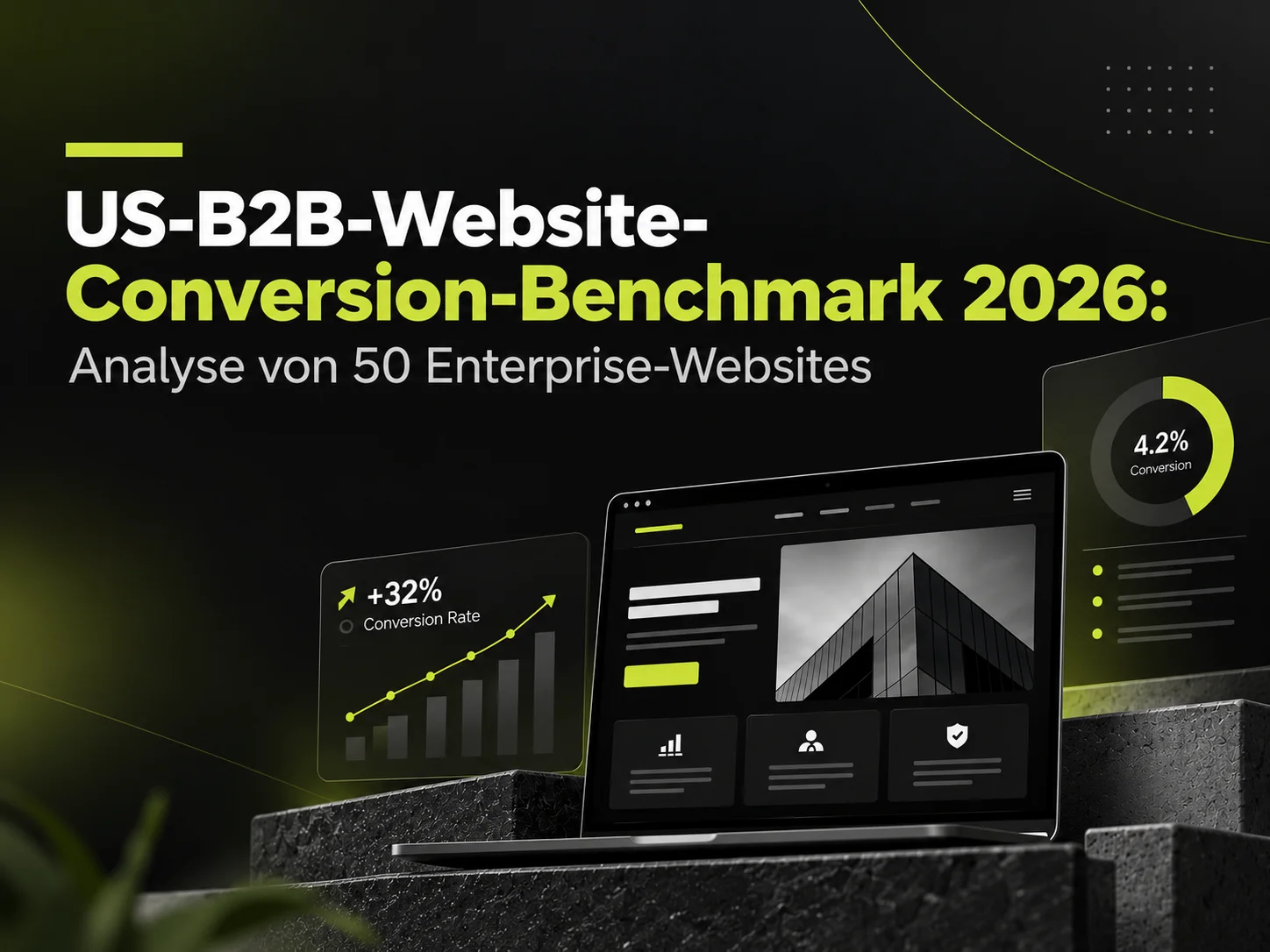 US-B2B-Website-Conversion-Benchmark 2026: Was veröffentlichte Studien zeigen