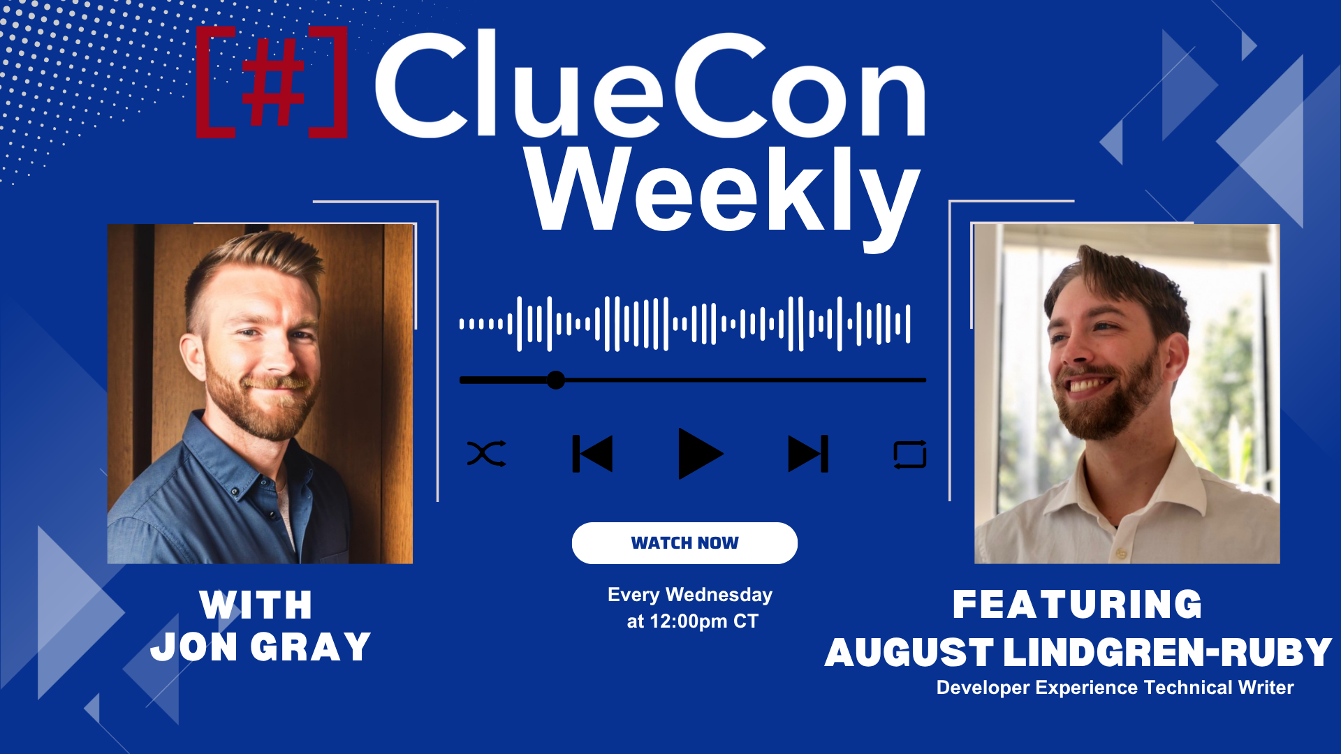 ClueCon Weekly with August Lindgren-Ruby