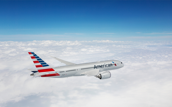 An image of the choose flights page form the American Airlines website