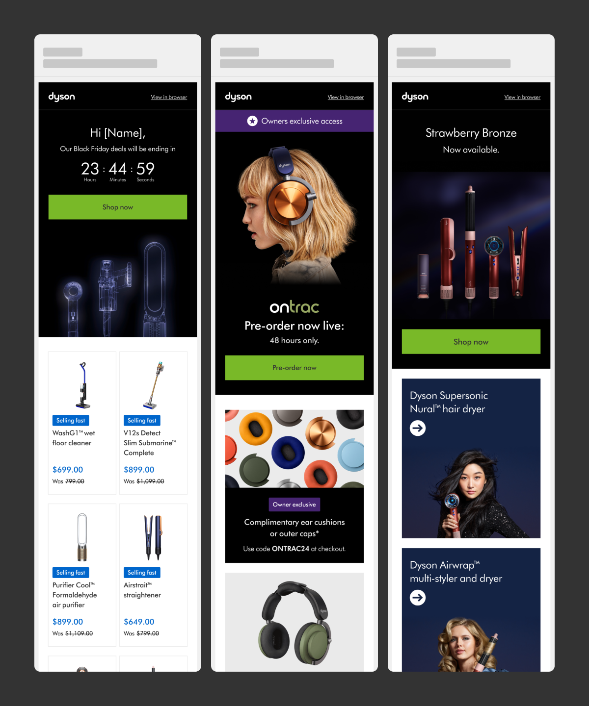 Dyson Email Templates cover image