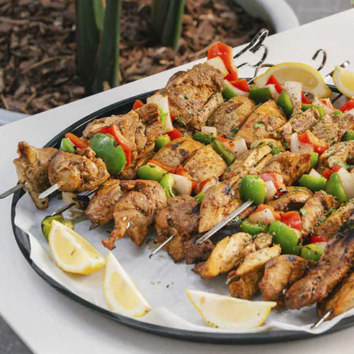 Organic Grilled Chicken Brochette