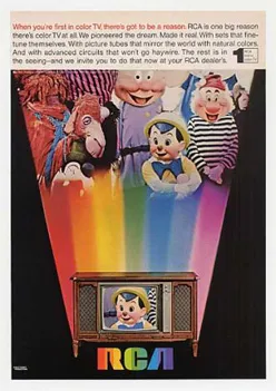 RCA color TV