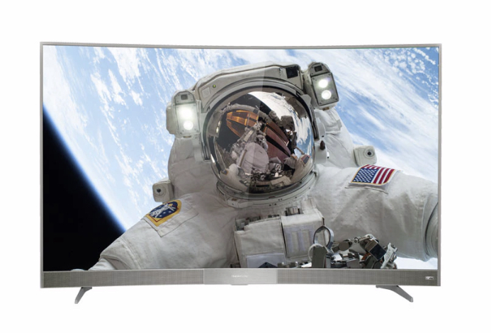Ultra HD television displaying vibrant picture quality