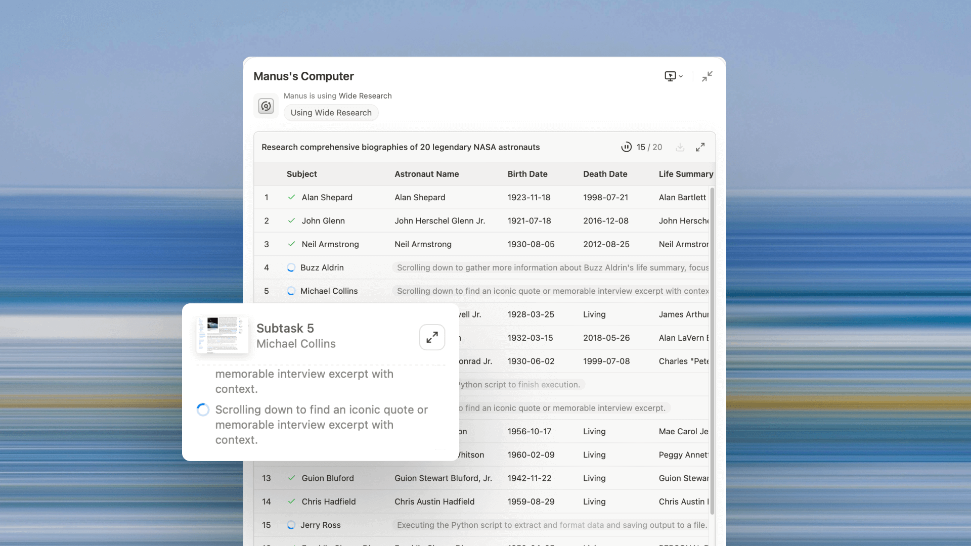 Introducing Wide Research