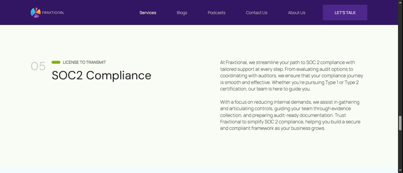 soc 2 type 1 compliance