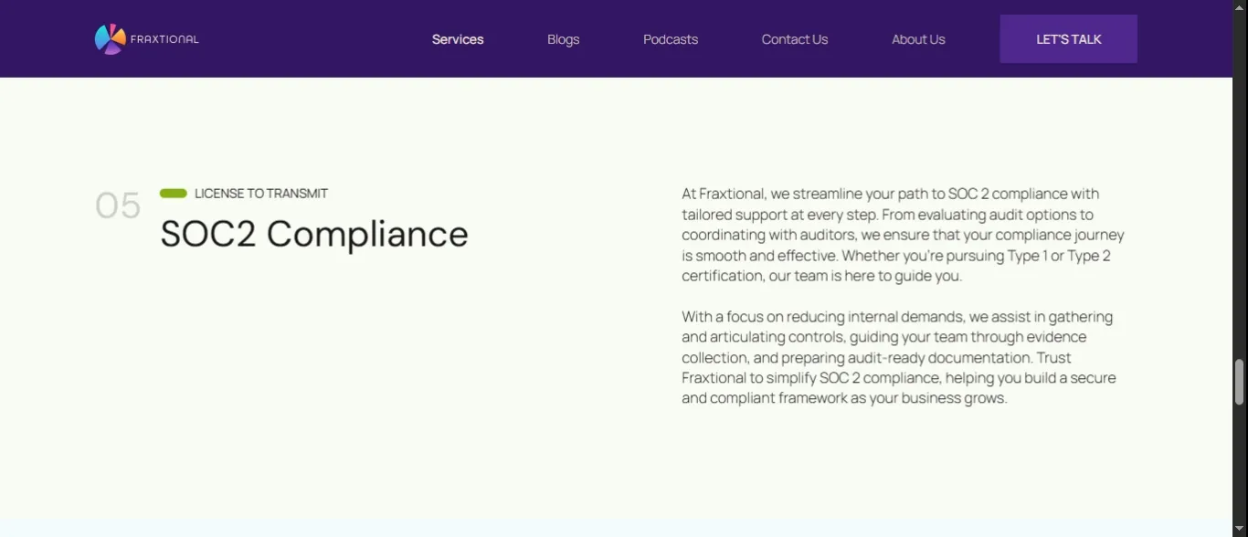 soc 2 type 1 compliance