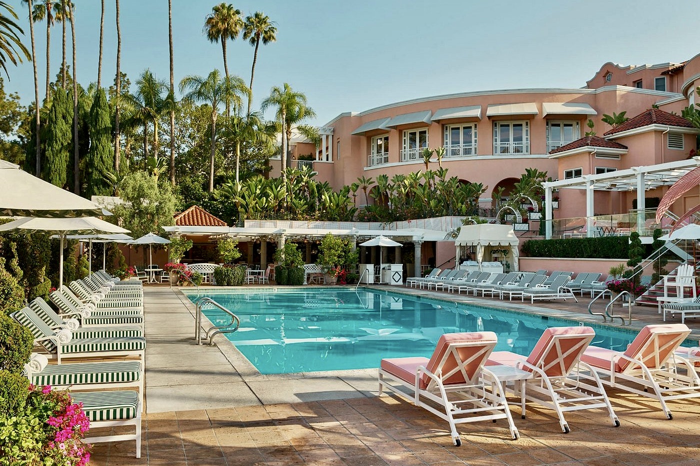 The Beverly Hills Hotel Beach Club