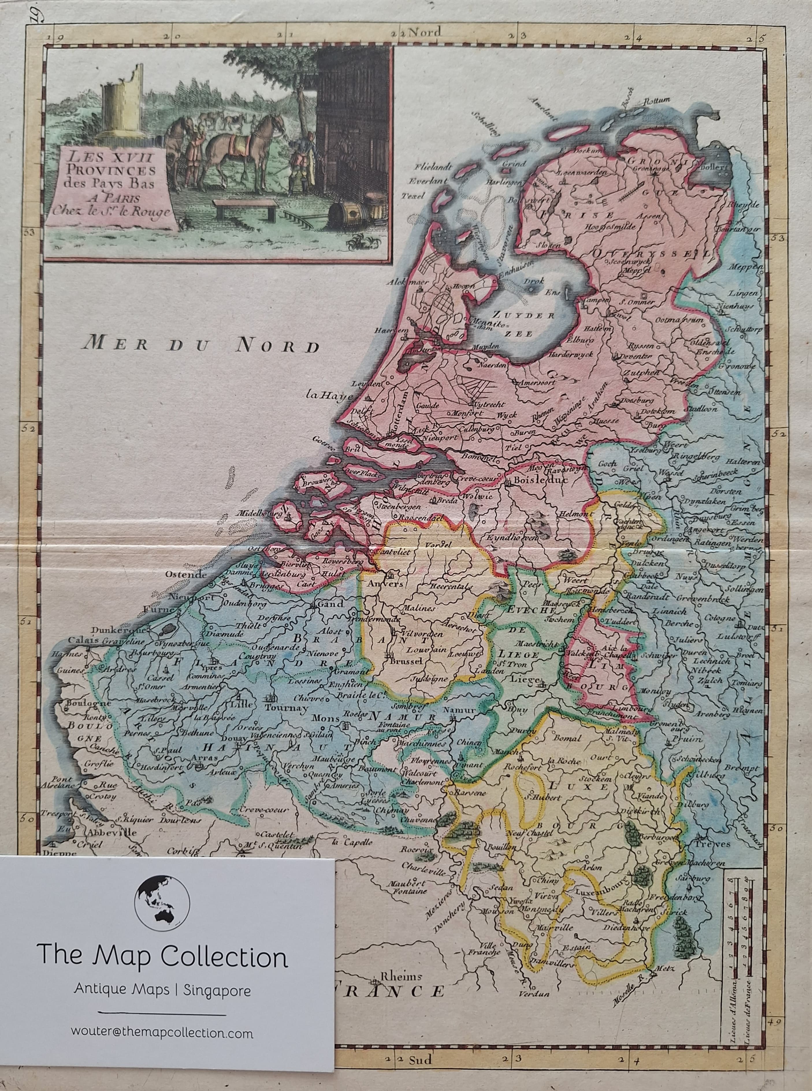 Les XVII Provinces des Pays Bas