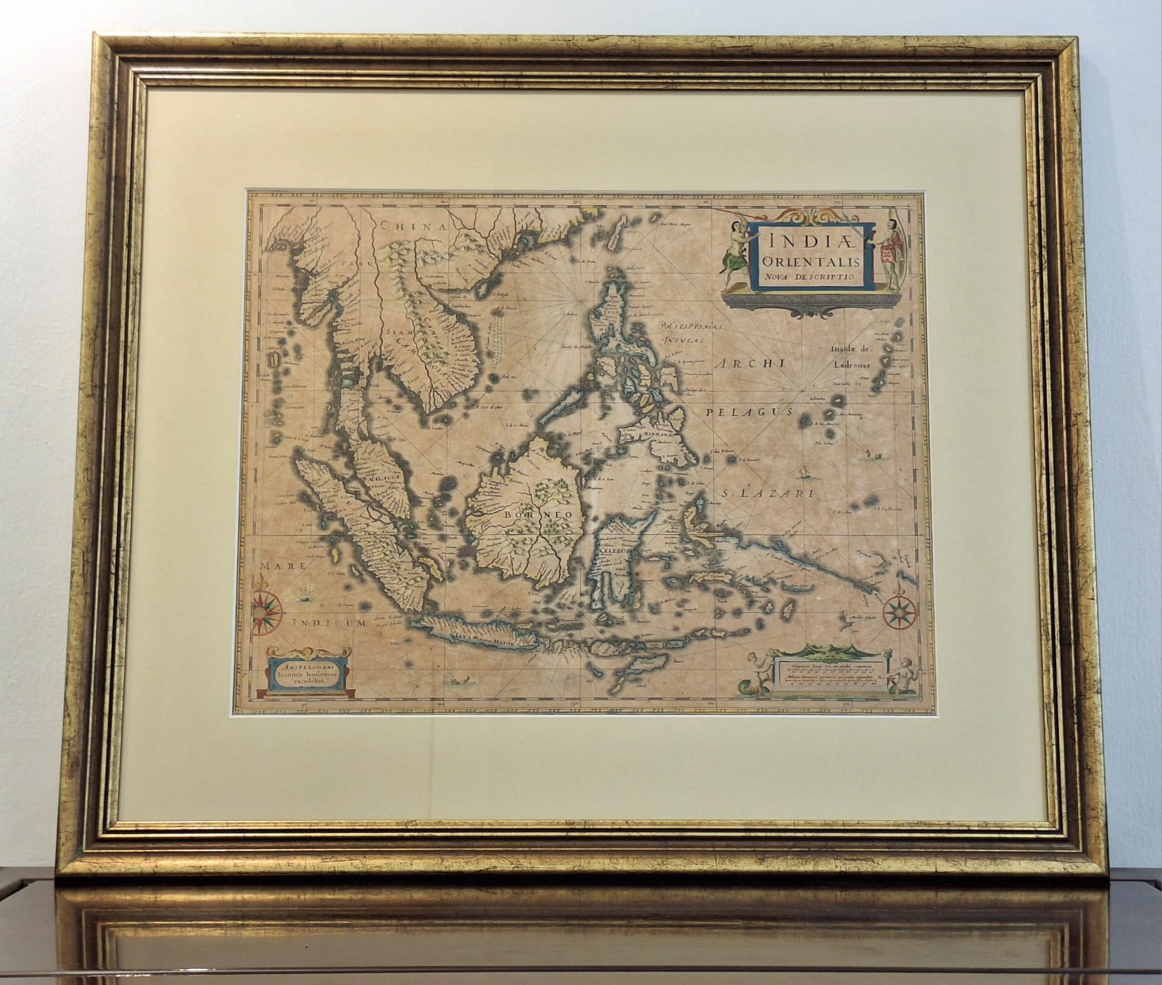 Indiae Orientalis Nova Descriptio - Jansonius