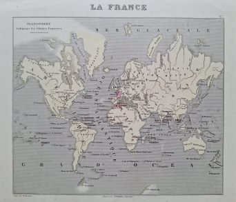 La France - les colonies francaises
