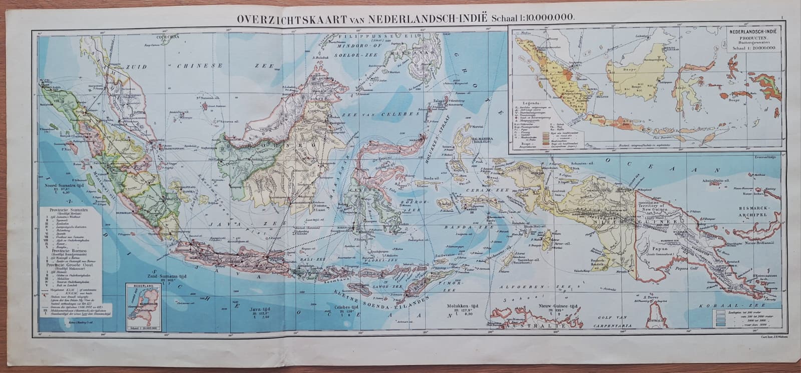 Netherlands East Indies - General Map