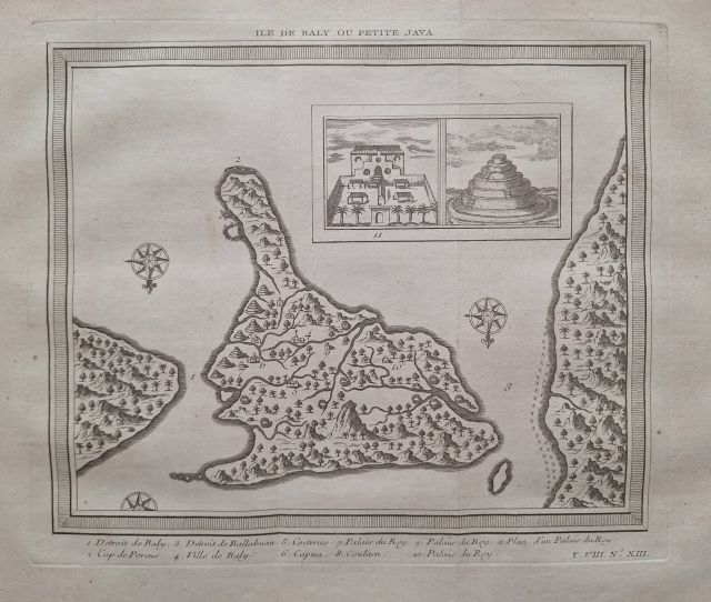 Map of Bali - or Little Java