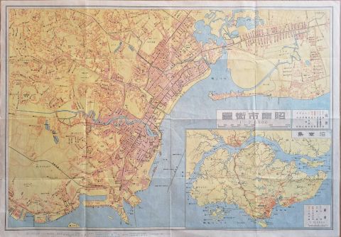 Singapore Syonan-to City Map