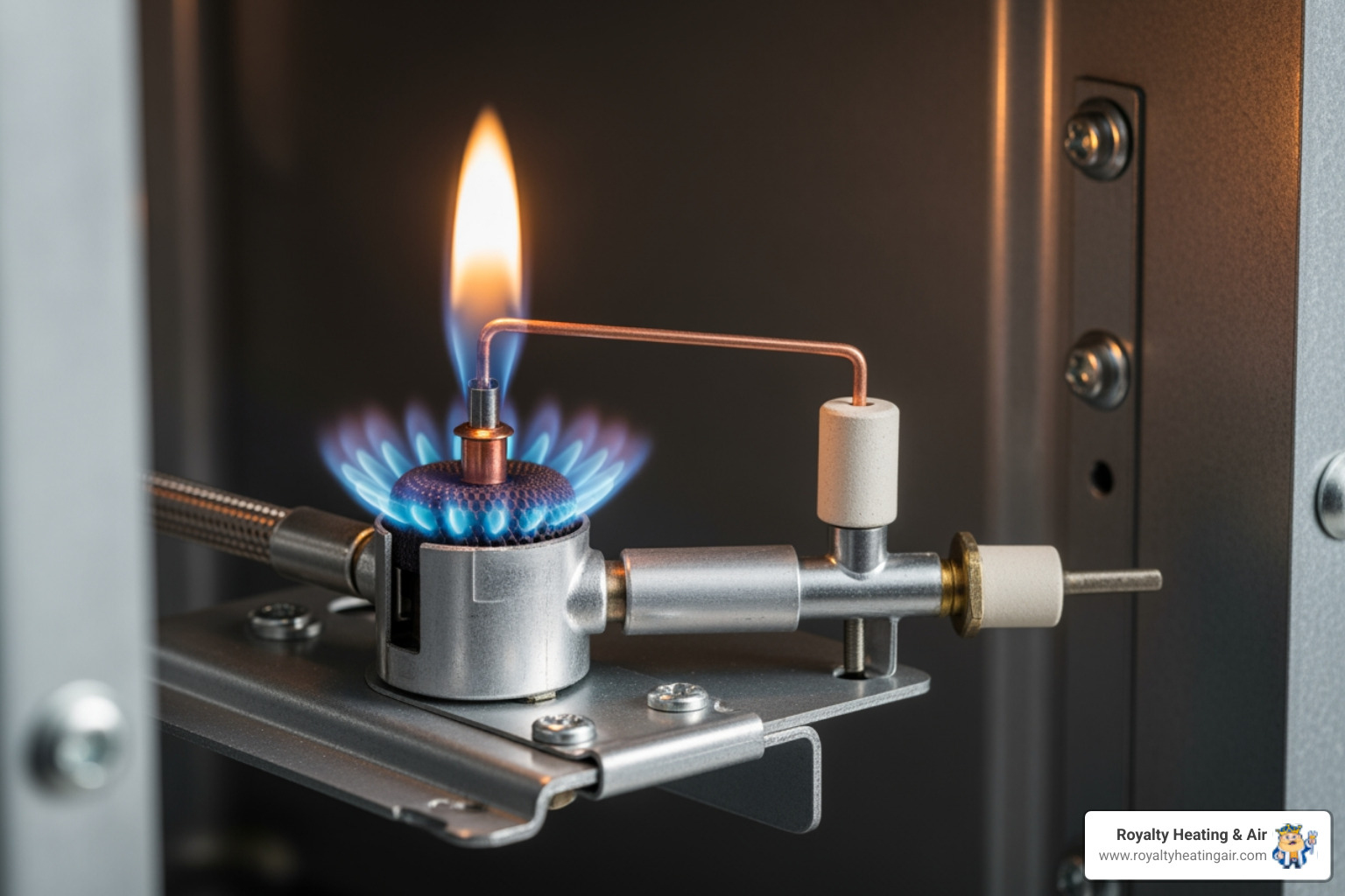 Furnace pilot light assembly - heating blowing cold air in auburn, ca