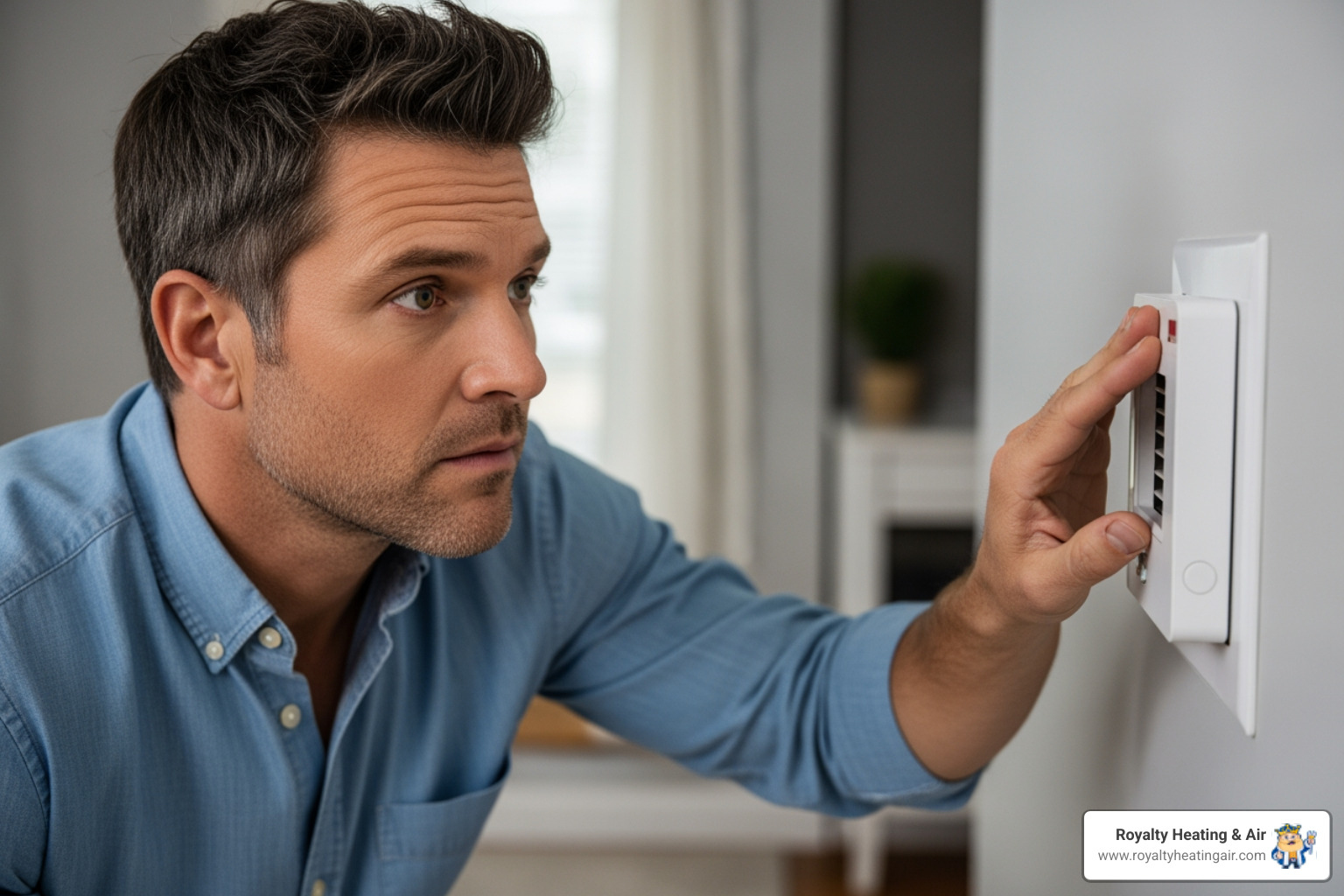 Infographic showing five key warning signs your heating system needs professional service: 1) Strange noises like banging or squealing, 2) Uneven temperatures between rooms, 3) Yellow pilot light or strange smells, 4) Sudden spike in energy bills, 5) System is 15+ years old - heating service roseville ca Infographic showing five key warning signs your heating system needs professional service: 1) Strange noises like banging or squealing, 2) Uneven temperatures between rooms, 3) Yellow pilot light or strange smells, 4) Sudden spike in energy bills, 5) System is 15+ years old - heating service roseville ca