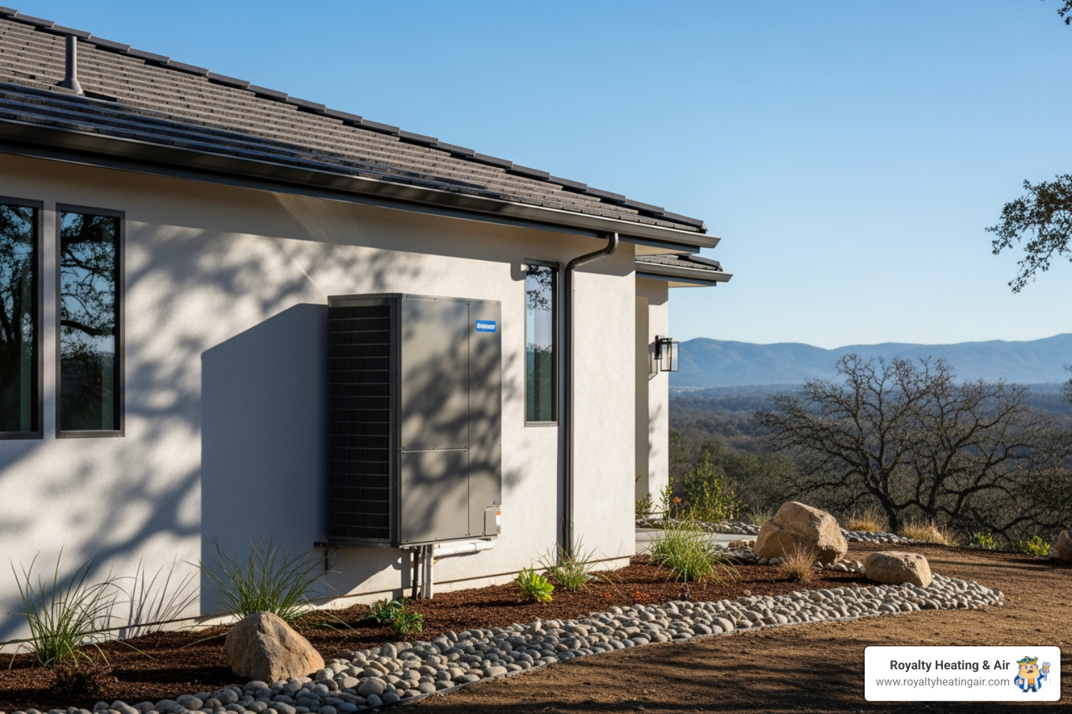 Infographic showing how heat pumps work by transferring heat between indoor and outdoor units using refrigerant, with arrows indicating heat flow direction for cooling in summer and heating in winter, plus callouts for energy efficiency ratings SEER2 and HSPF2, typical lifespan of 10-15 years, and potential energy savings of up to 65 percent compared to traditional systems - best heat pump in rocklin, ca Infographic showing how heat pumps work by transferring heat between indoor and outdoor units using refrigerant, with arrows indicating heat flow direction for cooling in summer and heating in winter, plus callouts for energy efficiency ratings SEER2 and HSPF2, typical lifespan of 10-15 years, and potential energy savings of up to 65 percent compared to traditional systems - best heat pump in rocklin, ca