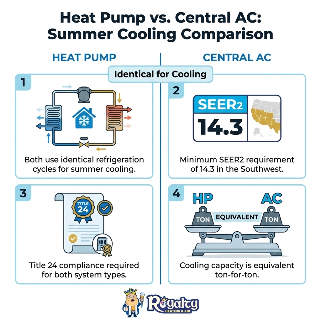 Heat Pump vs. Central AC: Summer Cooling Comparison