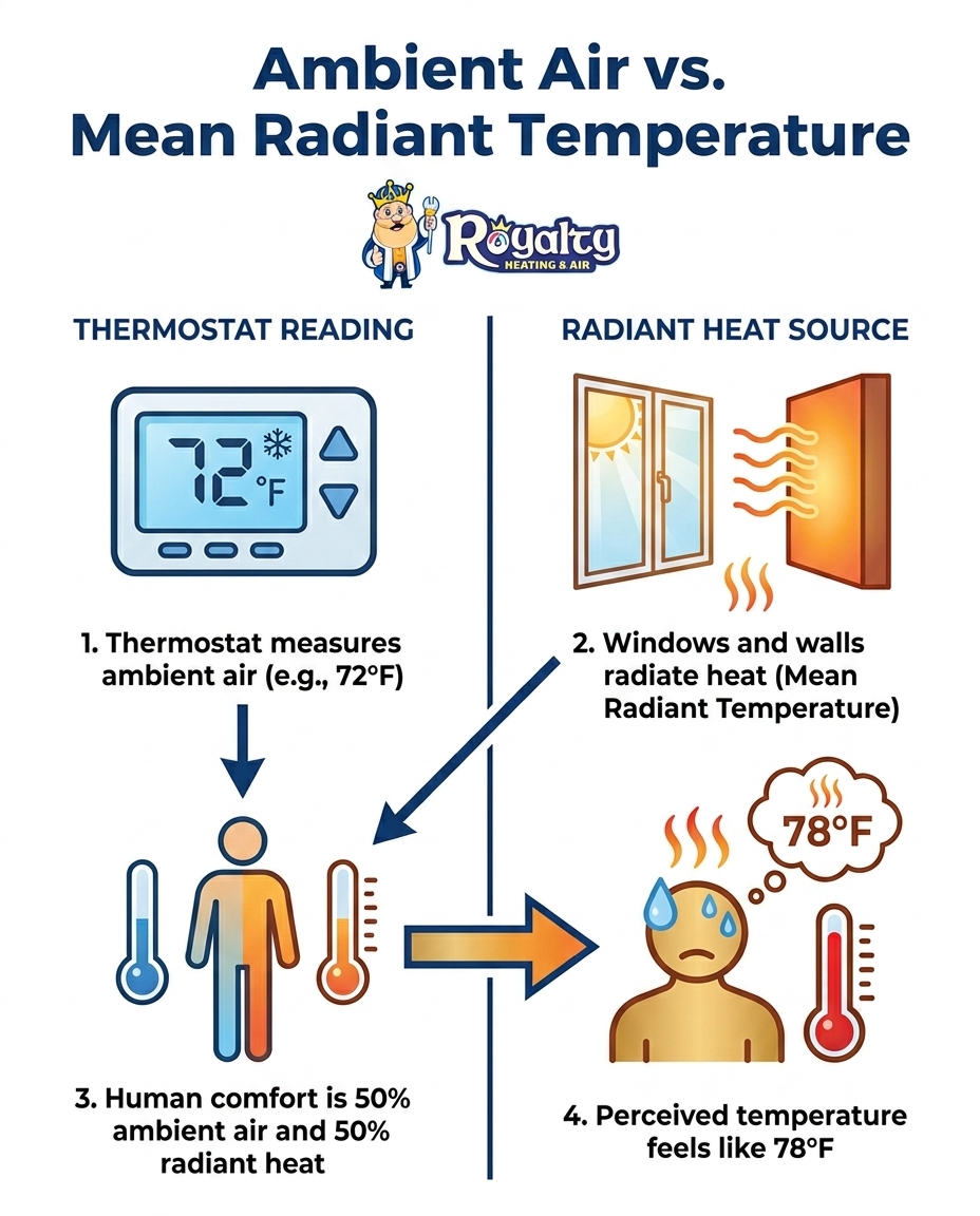 Ambient Air vs. Mean Radiant Temperature