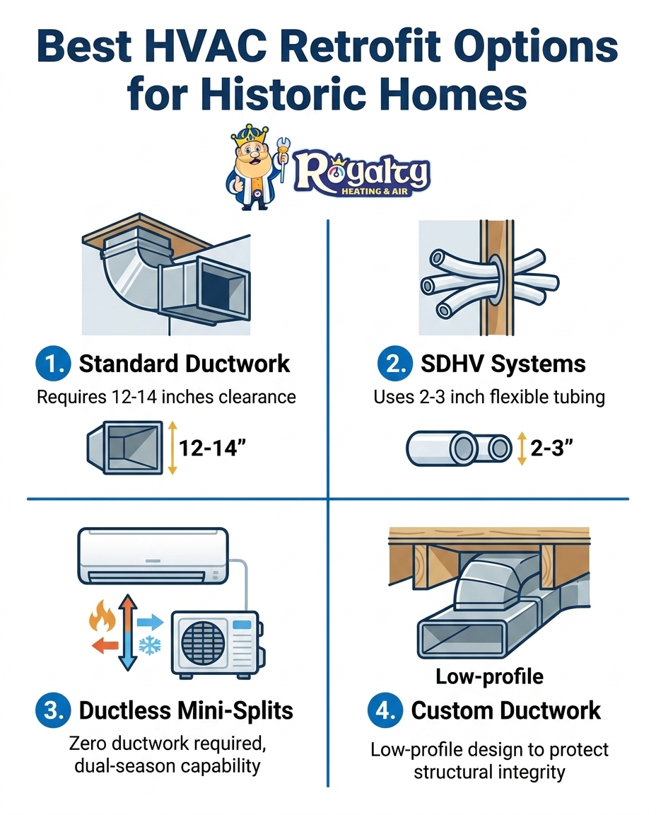 Best HVAC Retrofit Options for Historic Homes