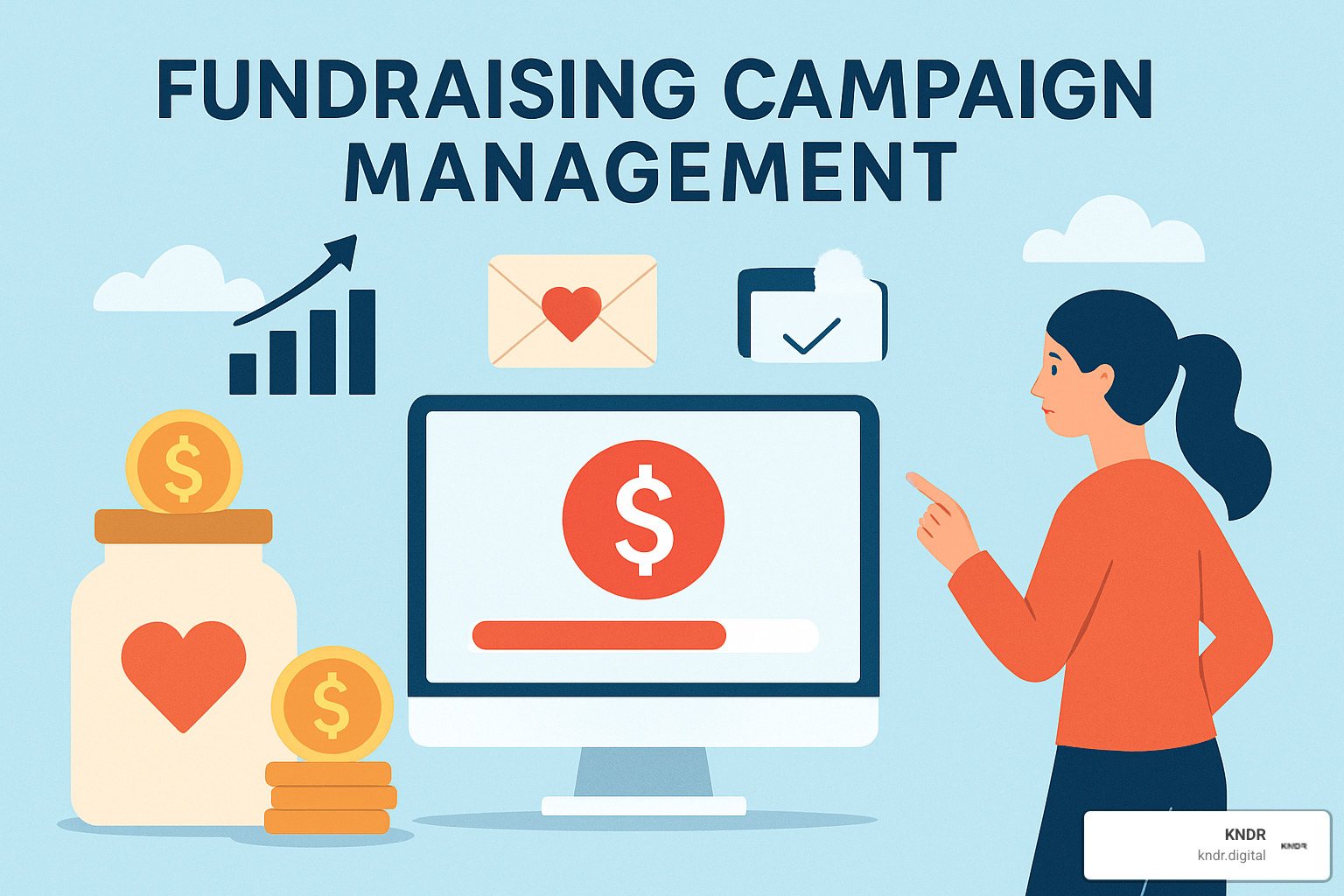 Sample campaign brochure showing compelling case for support with impact visuals - fundraising campaign management