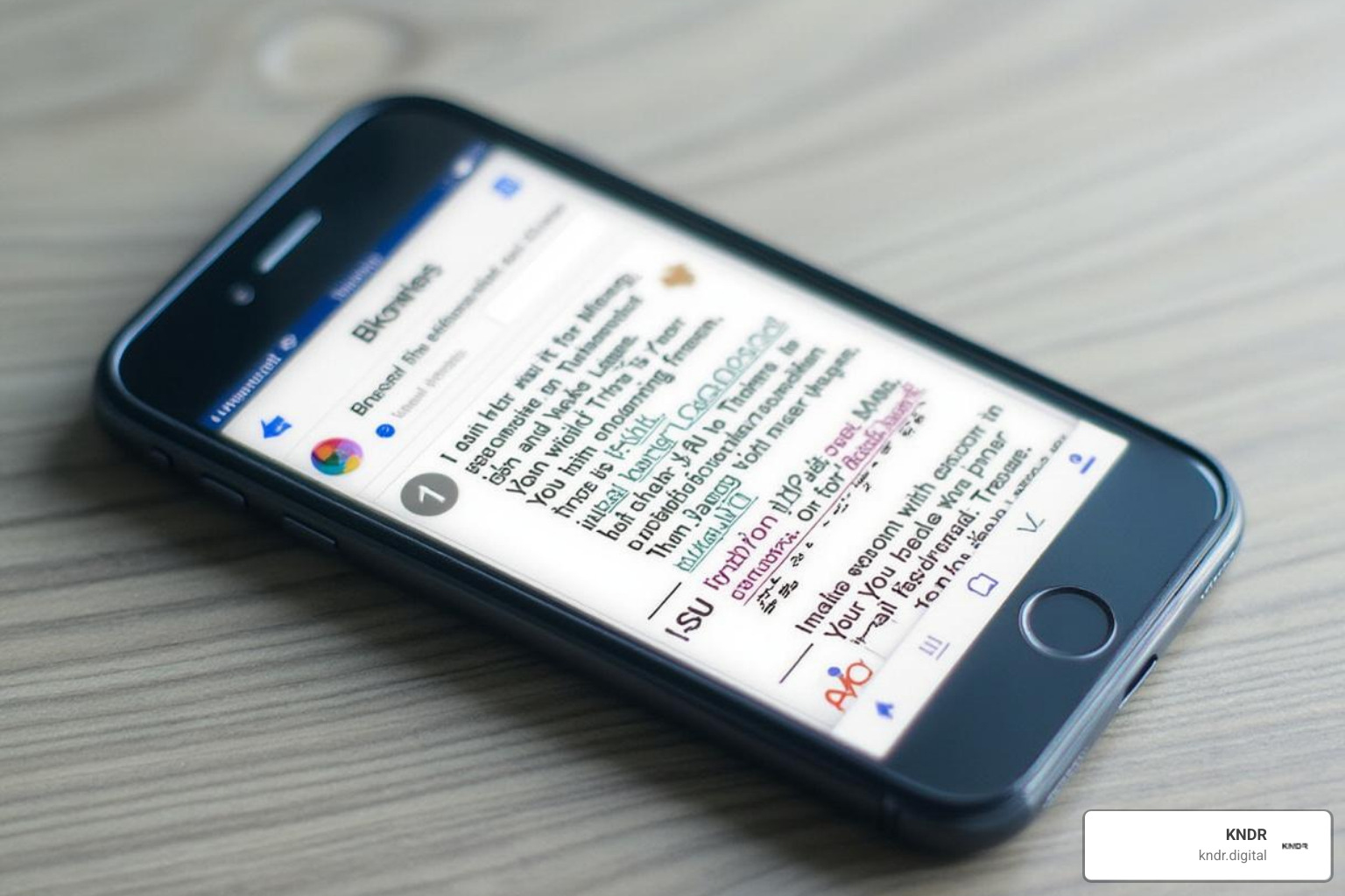 A smartphone screen showing an automated thank-you email and a social media post - how to automate marketing for nonprofits