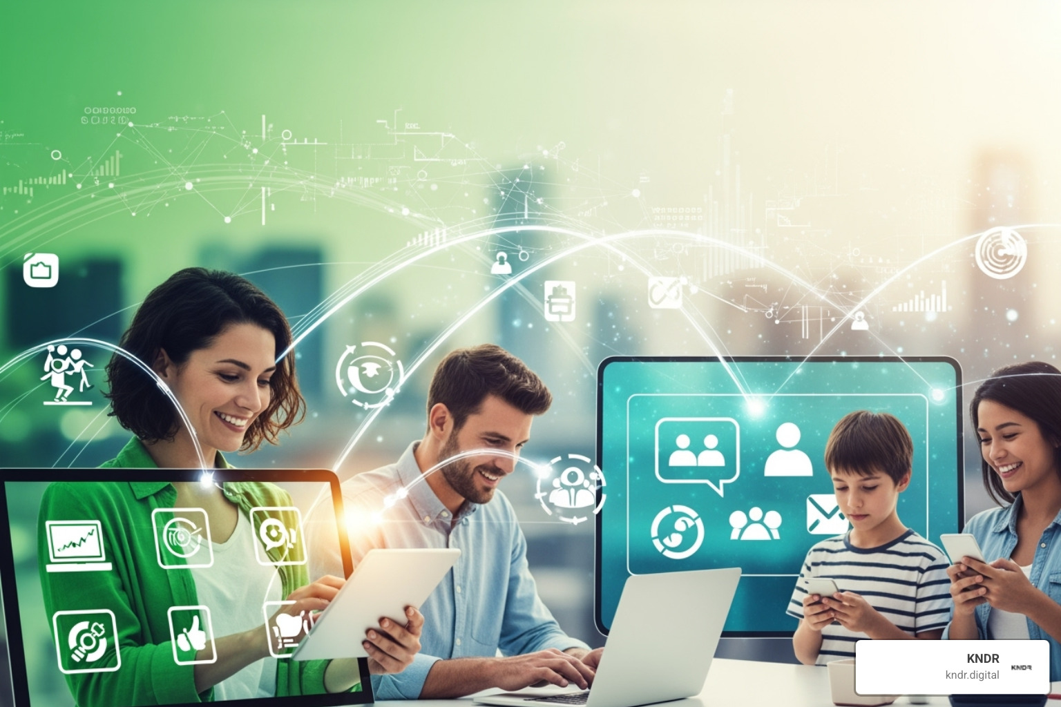 compelling nonprofit email newsletter on tablet - Nonprofit digital marketing