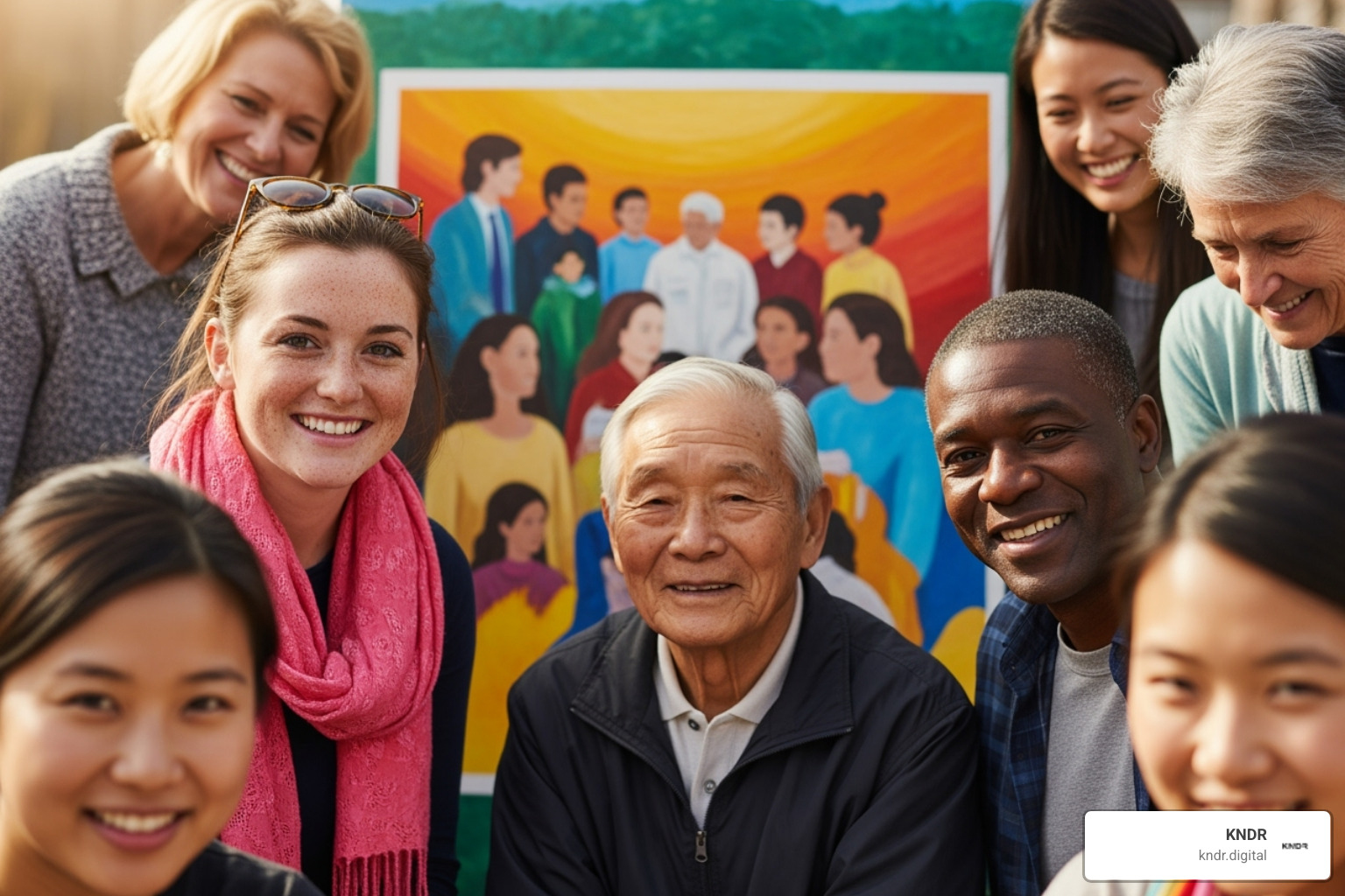 different engagement channels like social media, email on a phone, and an in-person event - nonprofit donor engagement