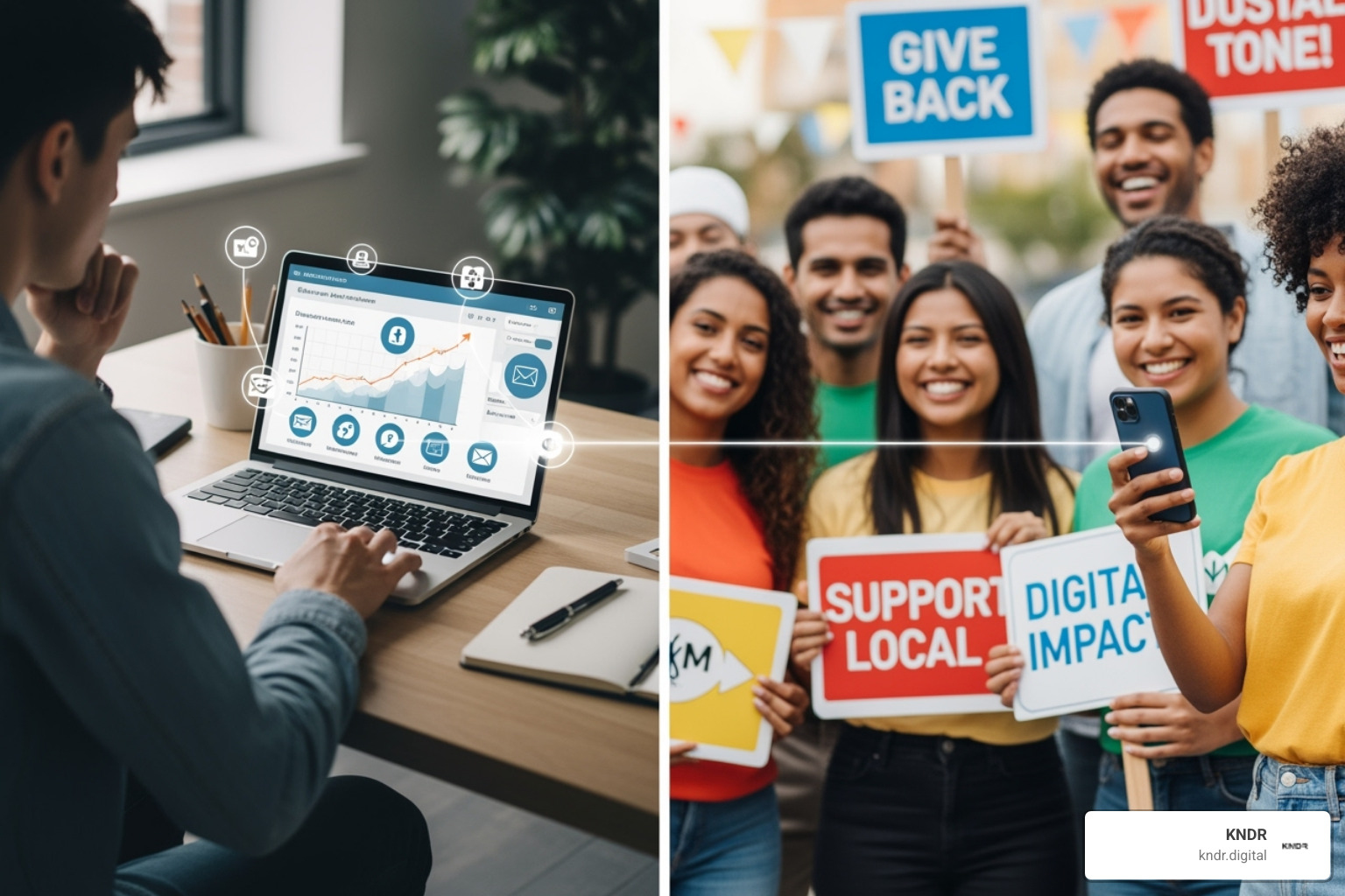 A social proof popup on a nonprofit website showing recent donations - Digital fundraising best practices A social proof popup on a nonprofit website showing recent donations - Digital fundraising best practices