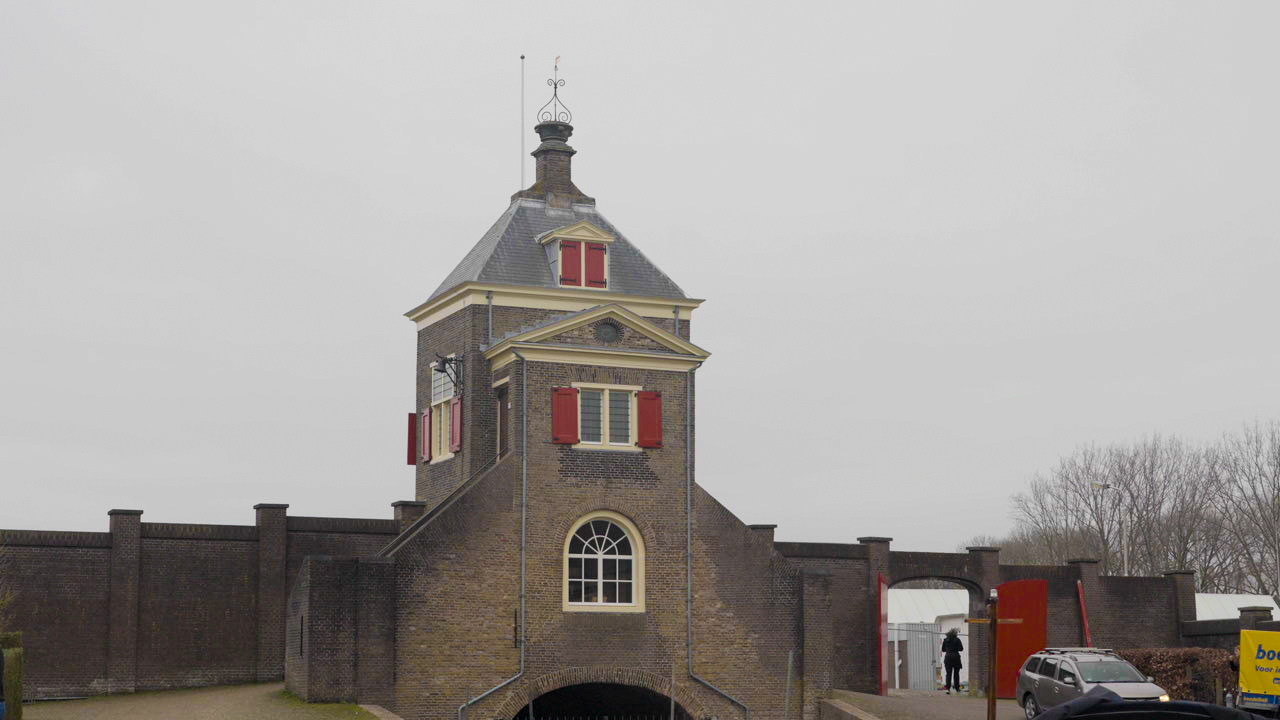Historisch Kruithuis in Delft waar Baars sanerings en baggerwerkzaamheden uitvoert