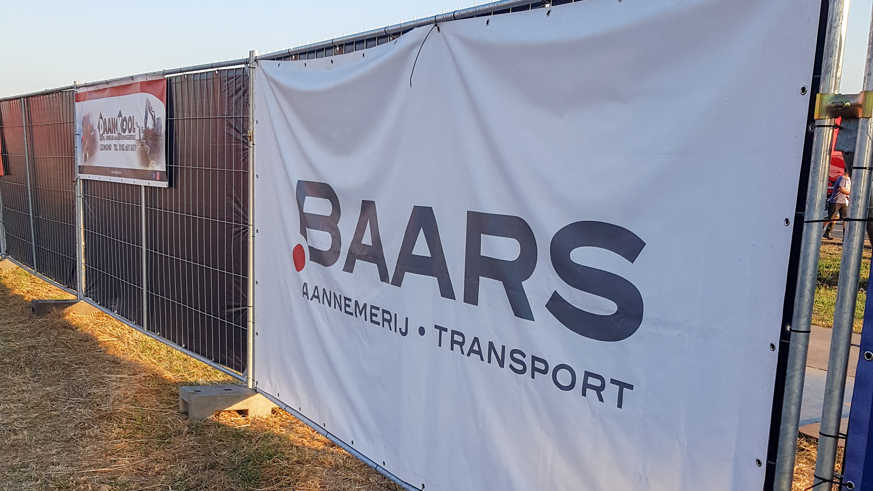 Baars als sponsor van Truck en Tractorpulling Hoogblokland.